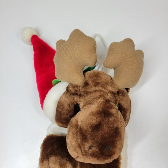 Vintage America Wego Moose‎ Christmas Stocking 20” Holiday Soft Plush Decoration - Picture 5 of 14